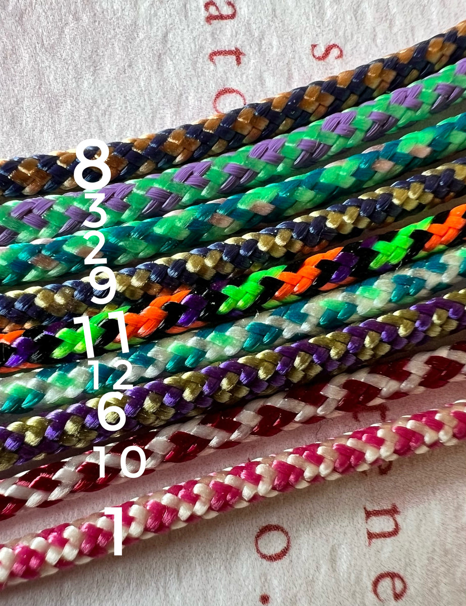 Bracciale in paracord, stile survival con moschettone nero, bracciale
