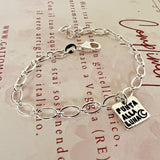 G.M0912 - Bracciale Minimal in Argento 925 - scegli modello e incisione*