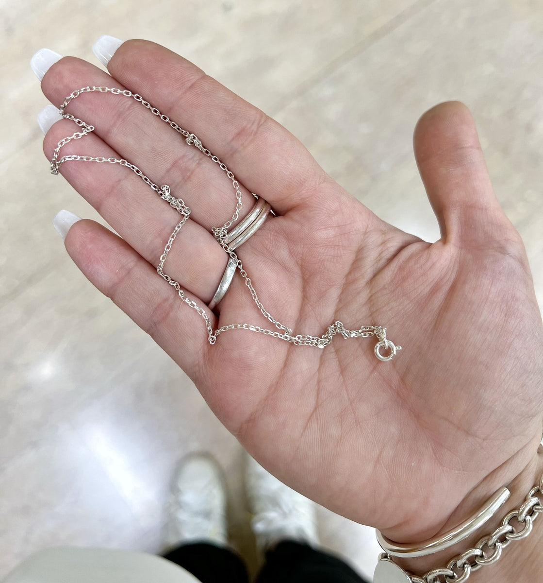 Collane E Pendagli Di Metalli Preziosi Senza Pietre Catene In Argento | Acquisti Online Su - Foto 7