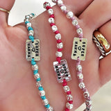 G.130524 Bracciale Argento 925 filo nautico e targhetta incisa personalizzata