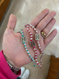 G.130524 Bracciale Argento 925 filo nautico e targhetta incisa personalizzata