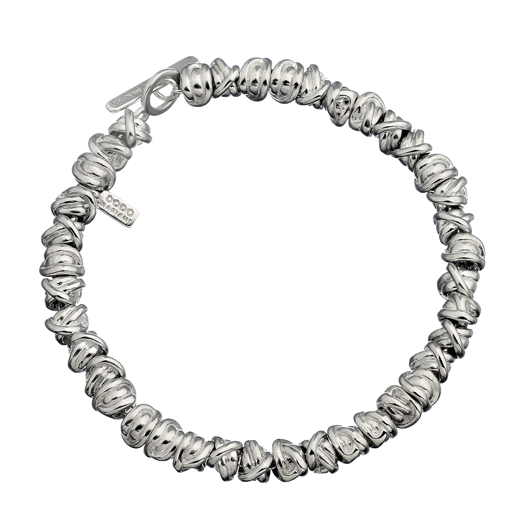 bracciale argento 925 donna 2 colori cerchi incisi al laser diamantati