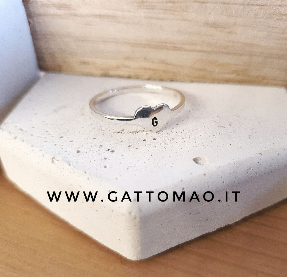 Taffstyle Anello in acciaio inox, per uomo o donna