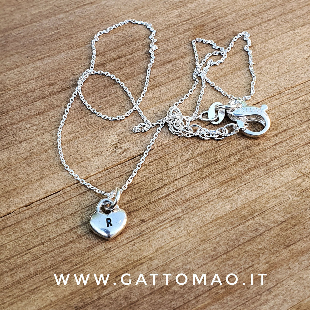 Collana Memoriale In Argento 925 Con Opale Cenere – Incisa, Autoriempimento – Keepsake