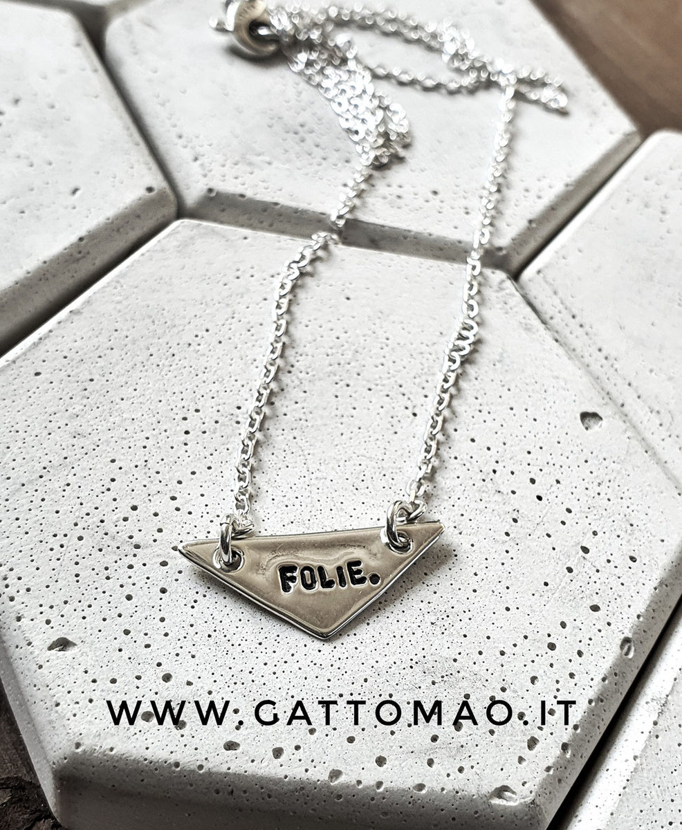 Elli Collana Con Ciondolo Triangolo In Argento 925 Placcato Oro – Donna, Gioiello Di Tendenza