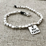 G.20101 - Bracciale Argento 925 "SEI TUTTO" - incisione personalizzabile