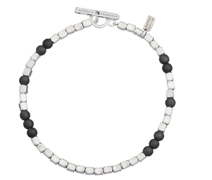 DODO MARIANI - Bracciale Argento 925 e Titanio - misura uomo