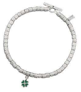 DODO MARIANI - Bracciale pigne small e quadrifoglio - Argento 925