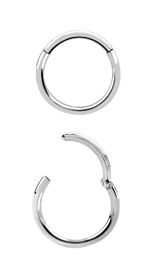 P.0026 - Piercing in TITANIO - Clicker - 10 millimetri