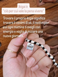G.Q2410 - IKIGAI - Bracciale Argento 925 cubotto base e medaglietta personalizzabile