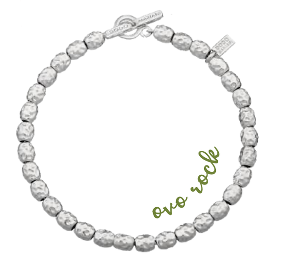 DODO MARIANI - Bracciale Ovo Rock - Argento 925