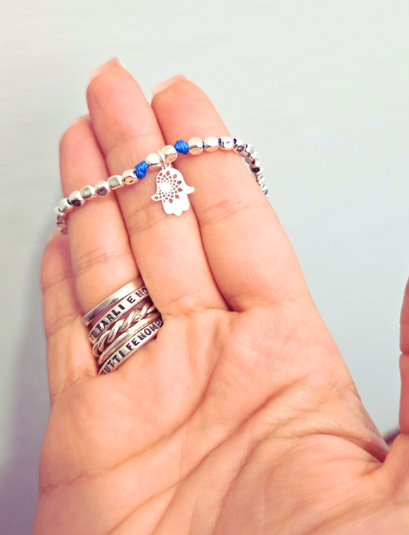 G.SP910 - Bracciale mano di Fatima - Argento 925