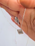 G.SP917 - Collana PIASTRELLINA - Argento 925 - Personalizzabile