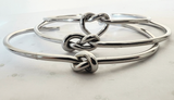 G.B2240 Bracciale regolabile NODO - Argento 925 (scegli il modello)