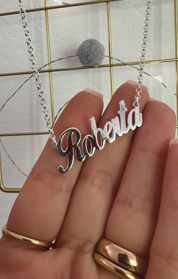 CLN003 - Collana Nome Argento 925