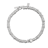 DODO MARIANI - Bracciale particelle e nespola - Argento 925