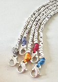 G.03073 💚 IL NOSTRO MODELLO PIU' VENDUTO IN NEGOZIO 💚Bracciale / Cavigliera Argento 925 granelli - scegli il colore del cordino