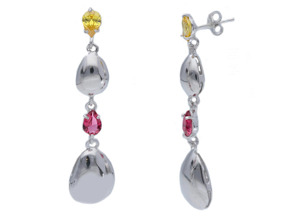 Orecchini pietre colorate e swarovski - Matter of Charm Orecchini pietre colorate e swarovski - Matter of Charm