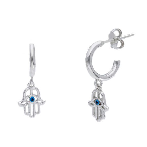 256340 Orecchini Argento 925 Mano di Fatima