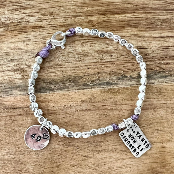 Bracciale Arg.925 Cuore E Chiave | Re Artù Gioielli - Foto 14