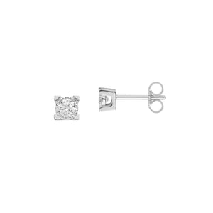 Orecchini COMETE Oro bianco18 ct. e Diamanti p.ct. 18