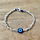 G.19375 Bracciale Argento 925 occhio turco porta fortuna