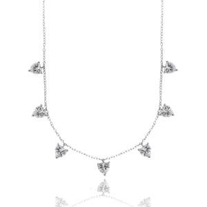 G.74188 - Collana argento 925 cuoricini