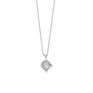 Girocollo COMETE Oro bianco 18 ct. e Diamante naturale