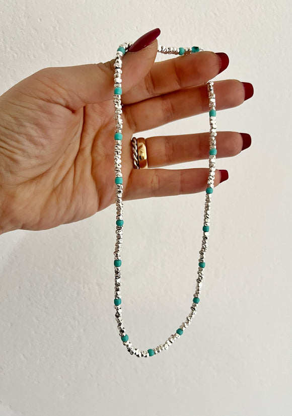 Collana Girocollo Gotica Con Pallone - CCB Argento | Gioiello Moda Donna | Regalo Natale - Foto 2