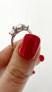 G.A1006 Trilogy Argento 925 e Moissanite 2 carati