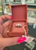 G.A1006 Trilogy Argento 925 e Moissanite 2 carati