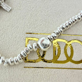 DODO MARIANI - Bracciale particelle e nespola - Argento 925