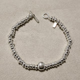 DODO MARIANI - Bracciale particelle e nespola - Argento 925