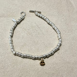 DODO MARIANI - Bracciale pigne small e quadrifoglio in oro giallo