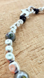 G.245261 Bracciale Argento 925 ed ematite naturale