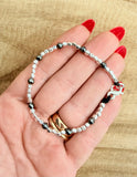 G.245261 Bracciale Argento 925 ed ematite naturale