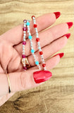 G.245265 Bracciale Argento 925 mini cubotti e cristalli - scegli il colore
