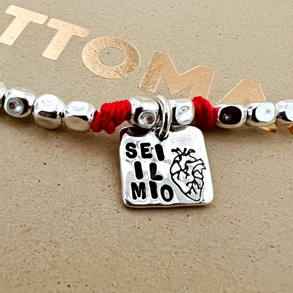 G.GN255 - Bracciale Argento 925 - “SEI IL MIO CUORE”