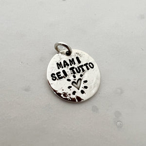 Medaglietta Santa Caterina da Siena in Argento 925 millesimi - IGJ Medaglietta Santa Caterina da Siena in Argento 925 millesimi - IGJ