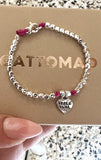 G.A2156 Bracciale “MAMI TVB” 💕 Argento 925  - Personalizzabile