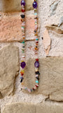 G.U2602 - Collana Argento 925 pietre naturali e Ametista