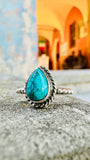 G.A2216 - Anello Argento 925 Turchese Naturale