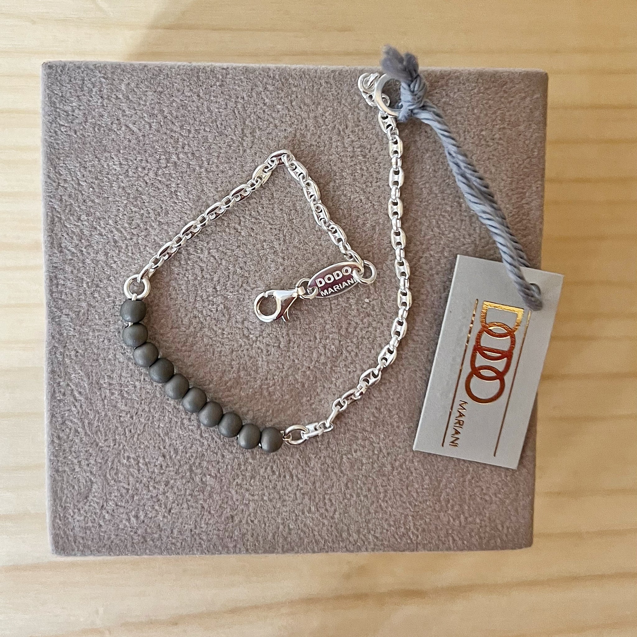 Dodo Collana Titanio DODO MARIANI Bracciale Uomo Catena Marinara