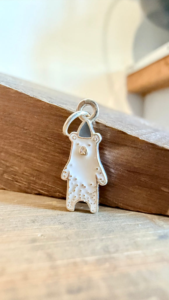 G.101108 - Ciondolo Argento 925 - ORSETTO DELLE NEVI