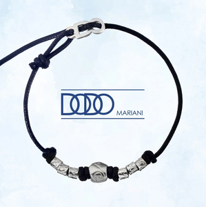 DODO MARIANI - Bracciale cordino particella maxi