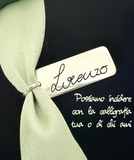 G.X001 - Medaglietta Argento 925 con INCISIONE LASER personalizzata