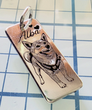 G.X001 - Medaglietta Argento 925 con INCISIONE LASER personalizzata