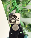 G.X001 - Medaglietta Argento 925 con INCISIONE LASER personalizzata