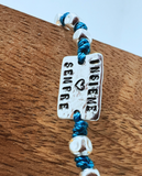 G.2647 Bracciale Argento 925 targhetta incisione personalizzabile