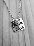 G.SP917 - Collana PIASTRELLINA - Argento 925 - Personalizzabile